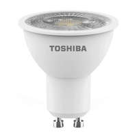 Toshiba LED halogén izzó GU10 5.5W = 63W 450lm 6500K hideg TOSHIBA spotlámpa