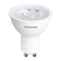 Toshiba GU10 LED izzó 5W = 50W 345lm 6500K hideg spotlámpa TOSHIBA szabályozható