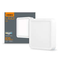 Videx LED panel felületre szerelhető mennyezeti lámpa 12W 1250lm 4000K semleges fehér Videx