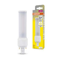 Osram LED fénycső, egyoldalas, G24d-3, 9W = 26W, 990lm, 3000K, meleg, 120°, DULUX LED D EM és AC, Osram