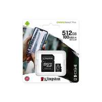 Kingston Kingston Canvas Select Plus micro SDXC 512GB Class 10 UHS-I + SD adapter