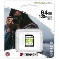 Kingston Kingston SDXC Canvas Select Plus 64GB Memóriakártya