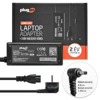 Plugon Plugon Asus laptop töltő, adapter, 19V 2.37A - 45W (notebook töltő)