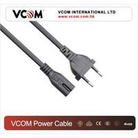 Vcom VCOM Hálózat Tápkábel 1.8M, VDE, (piskóta)