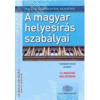 Akadémia kiadó A magyar helyesírás szabályai -