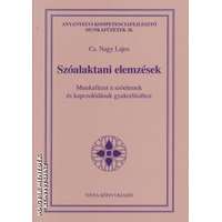 Tinta Szóalaktani elemzések - Cs. Nagy Lajos