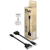 Club 3D Club 3D Passzív HDMI-D DVI-D Single Link (M/F) adapter CAC-HMD>DFD, 22cm