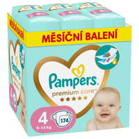 Pampers Pampers Premium Care pelenkák méret. 4 (174 db pelenka) 9-14 kg-os havi csomag
