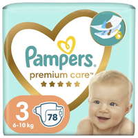 Pampers Pampers Premium Care pelenkák méret. 3 (78 pelenka) 6-10 kg