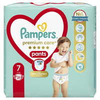 Pampers Pampers Premium Care Pants Pelenka nadrág méret. 7 (27 pelenka) 17+ kg