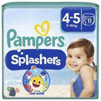 Pampers Pampers Splashers fürdő nadrágpelenka 4-es méret (11 db pelenka), 9-15kg