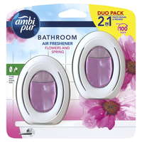 Ambi Pur Ambi Pur Bathroom Flowers and Spring légfrissítő, 2 db