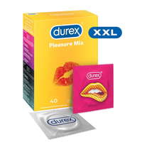 Durex Durex Pleasure MIX óvszer, 40 db