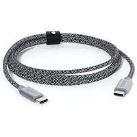 EPICO EPICO 240 W-os USB-C és USB-C fonott kábel 2m 9915141300019 - Űrszürke