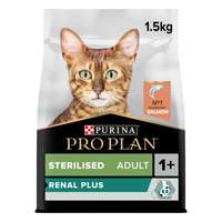 Purina Pro Plan Purina Pro Plan CAT STERILISED RENAL PLUS, lazac, 1,5 kg