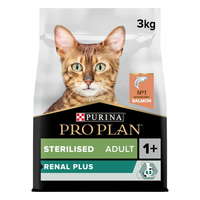 Purina Pro Plan Purina Pro Plan CAT STERILISED RENAL PLUS, lazac, 3 kg