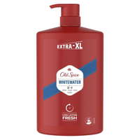 Old Spice Old Spice Whitewater Férfi tusfürdő gél & Sampon, 1000 ml, 3-in-1, Long-lasting Fresh