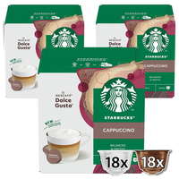Starbucks Starbucks Cappuccino by Nescafé® Dolce Gusto® 12 kapszula 120 g 3 csomag