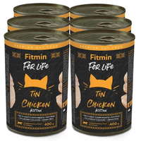 Fitmin Fitmin FFL cat tin kitten chicken 6x 400 g