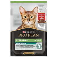Purina Pro Plan Purina Pro Plan Cat STERILISED marhahússal lében, 26 x 85 g