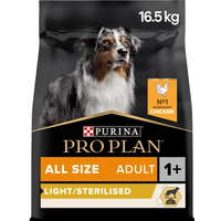 Purina Pro Plan Purina Pro Plan Dog All Size Light Rich in Chicken, 16,5 kg