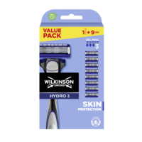 Wilkinson Sword Wilkinson Sword Hydro 3 Skin Protection Value Pack 9db csere fej + borotva