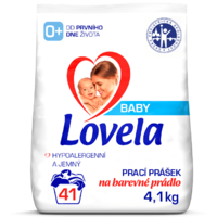 Lovela Lovela Baby mosópor színes ruhákra, 4,1 kg / 41 mosási adag