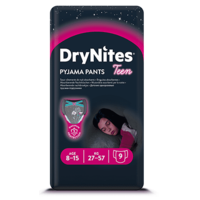 Huggies Huggies Dry Nites Large 8-15 év (27-57 kg) Girls pelenka 9 db