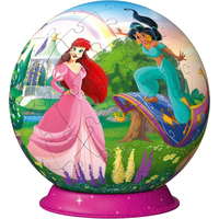 Ravensburger Ravensburger 3D Puzzleball Disney hercegnők, 73 darab