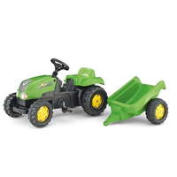 Rolly Toys Rolly Toys Rolly Kid lábbal hajtható traktor - zöld II.