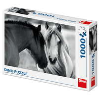 DINO DINO Fekete fehér lovak 1000 darabos