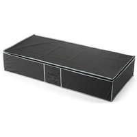 Compactor Compactor Textil ruhatároló-doboz az ágy alá, fekete