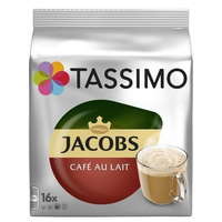 Tassimo Tassimo T-Disc Jacobs Cafe au Lait Kávékapszula, 16 db
