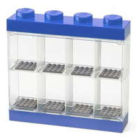 LEGO LEGO Gyűjtő szekrény 8 figura számára - kék