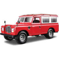 BBurago BBurago 1:24 Land Rover piros