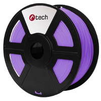 C-Tech C-Tech Nyomtatószál, PLA, 1,75mm, 1kg, lila (3DF-PLA1.75-PR)