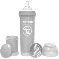 Twistshake Twistshake Cumisüveg Anti-Colic 330ml (cumi L) Pasztell szürke