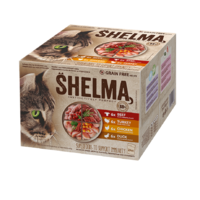 SHELMA SHELMA gabonamentes pörkölt filé húsválaszték, 24 x 85 g
