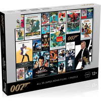 Winning Moves Winning Moves Puzzle James Bond 007 Movie poszter, 1000 részes