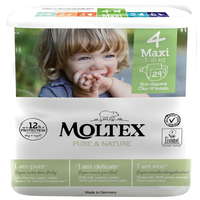 MOLTEX MOLTEX Pelenka Pure & Nature Maxi 7-18 kg - gazdaságos csomagolás (6 x 29 db)