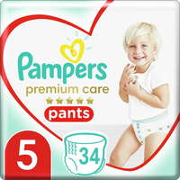 Pampers Pampers Premium Care Pants 5 (12-17 kg) Junior bugyipelenka 34 db