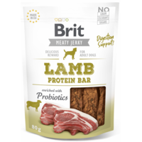 Brit Brit Jerky Lamb Protein Bar, 12 x80g
