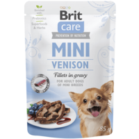 Brit Brit Care Mini Venison fillets in gravy 24 x 85 g