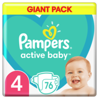 Pampers Pampers Active Baby 4 Maxi pelenka - 76 db