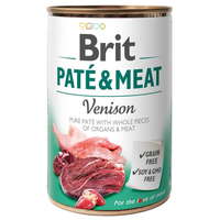 Brit Brit Pástétom & Meat Venison 6 x 400 g