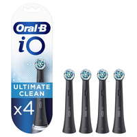 Oral-B Oral-B iO Ultimate Clean fekete fogkefe fejek, 4 db-os csomagolás 