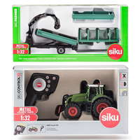 SIKU SIKU Control - RC traktor Fendt 939 távirányítóval + zöld Oehler utánfutó, 1:32