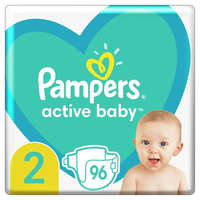 Pampers Pampers Active Baby Pelenka, 2-es méret, 96 db, 4-8kg