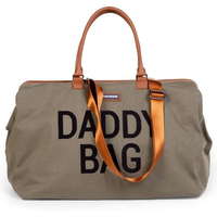 Childhome Childhome Pelenkázótáska Daddy Bag Big Canvas Khaki