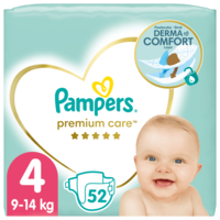 Pampers Pampers Premium Care 4 Value Pack Pelenka (9-14 kg) 52 db